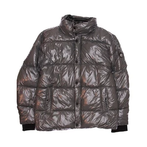Michael Kors Men's Puffy Quilted Insulated Puffer Jacket (XLarge, Gunmetal Grey) - Picture 1 of 3