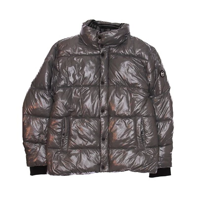 Michael Kors Men's Puffy Quilted Insulated Puffer Jacket (XLarge, Gunmetal Grey) - Image 1 of 2