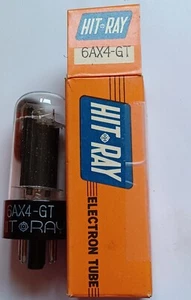 6AX4GT NOS vacuum tube Hit-Ray Japan rectifier - Picture 1 of 1