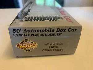 KIT COCHE BOXCAR HO PROTO 2000 BURLINGTON 30302 CB&Q #48538 50' - Imagen 1 de 4