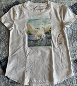 Wonder Nation Create Your Own Magic 3D Girls Embellished T-Shirt Sz L 10-12 - Picture 1 of 7