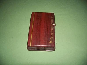 Vintage Metal Tin Phone & Address Box Pencilist Model E by The Bates MFC CO. USA - Picture 1 of 4