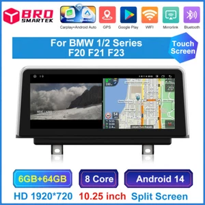 For BMW 1/2er F20 F21 F23 NBT RHD 10.25" Android14 6+64G Car Stereo CarPlay 4G - Bild 1 von 14