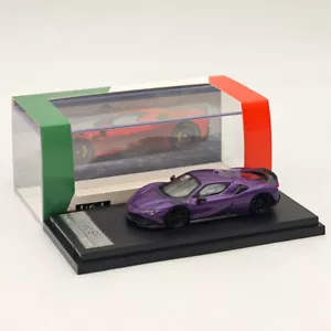Fine model 1/64 Scale Novitec Ferrari SF90 Purple Diecast Models Car Collections - Picture 1 of 7