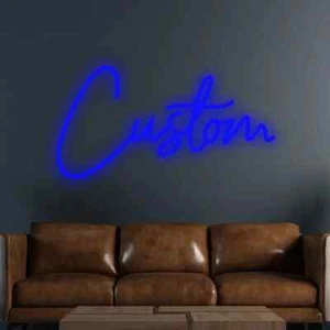 Neon Sign Led Name Light for Kids Name Signs Teenage Gift Led Neon Sign for Wall - Picture 1 of 34