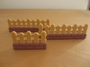 Sylvanian Families Calico Critters 3 Fences VTG RARE Japan Original Gardening - Picture 1 of 13