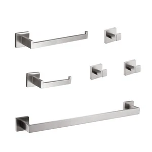 6 Piece Bathroom Hardware Set - Picture 1 of 16