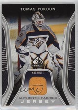 2006-07 SP Game Used Edition Authentic Fabrics Jersey Tomas Vokoun #AF-TV