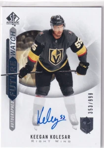 2020-21 SP Authentic Hockey Keegan Kolesar Future Watch Auto #353/999 - Picture 1 of 2