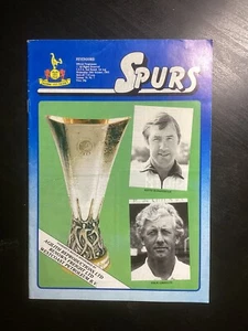 1983-84 Tottenham Hotspur v Feyenoord UEFA Cup 2nd Round Programme - Picture 1 of 2