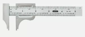 General Tools SLIDE CALIPER 729 4" Inside & Outside Measurements 16ths 32nds NEW - Picture 1 of 1