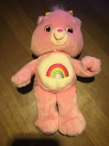 2008 Play Along Care Bears Cheer Bear 14” Plush Toy - Picture 1 of 7