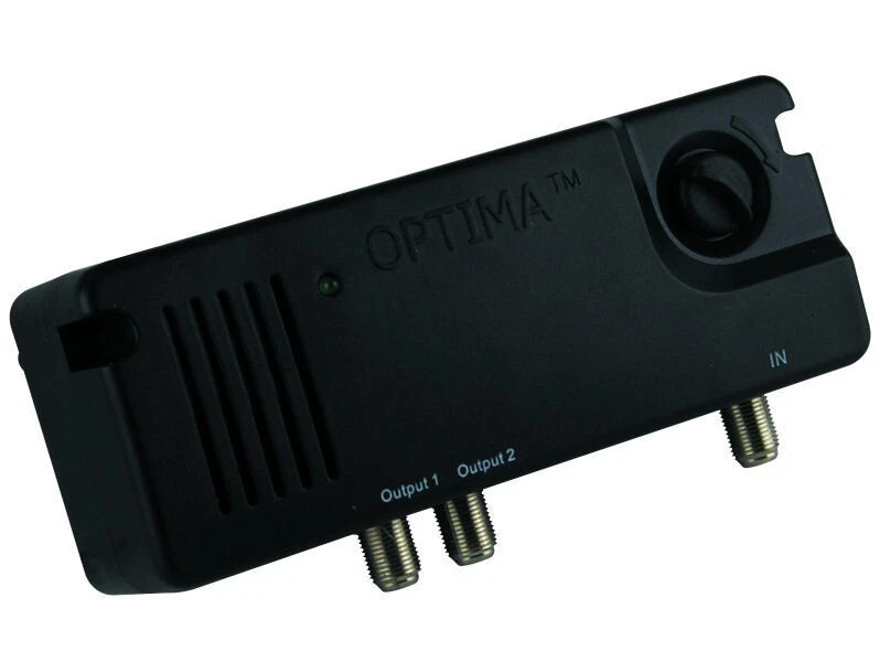 OPTIMA DA2-12 F 2 Set Amplifier LTE800 2-12dB Variable 1 In VHF/UHF - Image 1 of 1