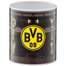 BVB Tasse Erfolge 110 Jahre Borussia Dortmund Kaffeebecher BVB Logo Fanartikel