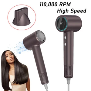 Professional High Speed Hair Dryer Household Electric Negative Ionic 110,000 RPM - Picture 1 of 9