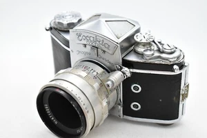 Exakta VX II a analoge Vintage 35mm Spiegelreflexkamera mit Carl Zeiss Jena Tessar 50mm 2.8 - Bild 1 von 12