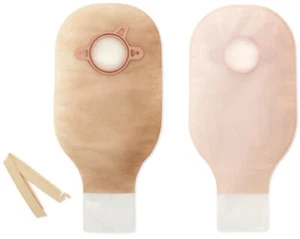 Hollister New Image 12in Two-Piece Drainable Ostomy Pouch - Clamp Closure - Picture 1 of 56