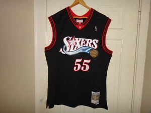 Dikembe Mutombo 2000-01 Mitchell & Ness 76ers Men's Reload Swingman Jersey $130 - Picture 1 of 7