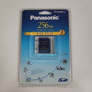 Panasonic 256MB 10 MB/s SD Memory Card - Picture 1 of 2