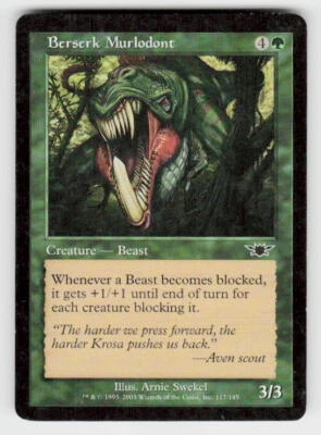 Legions #117 Berserk Murlodont - Image 1 of 2