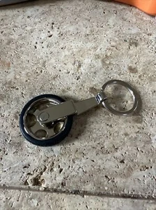 Vintage Michelin Man Tire Automobile Advertising Auto Car Keychain Key Link - Picture 1 of 4