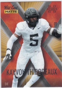 2022 Wildcard matt Kayvon Thibodeaux X-PLODE #MXP-30 Giants #65/100 - Bild 1 von 1