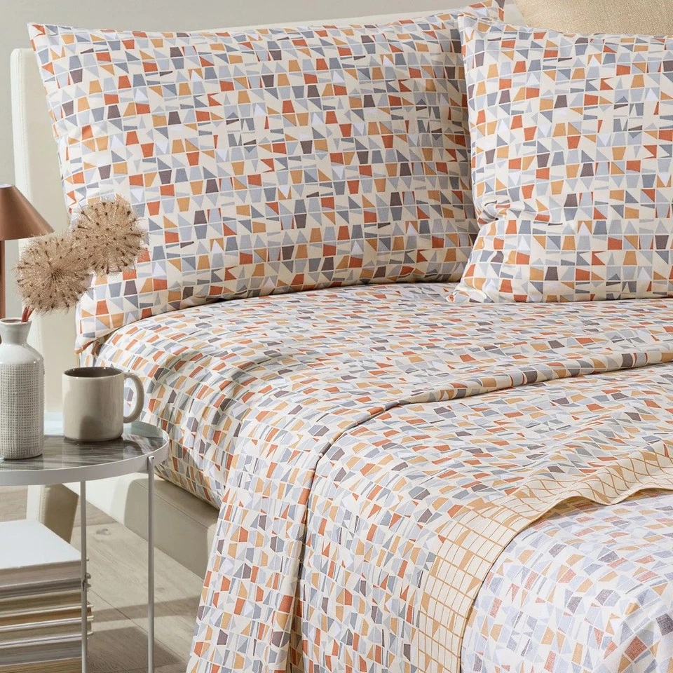 Completo lenzuola una piazza Caleffi in puro cotone articolo ORLEANS variante AM - Immagine 1 di 1