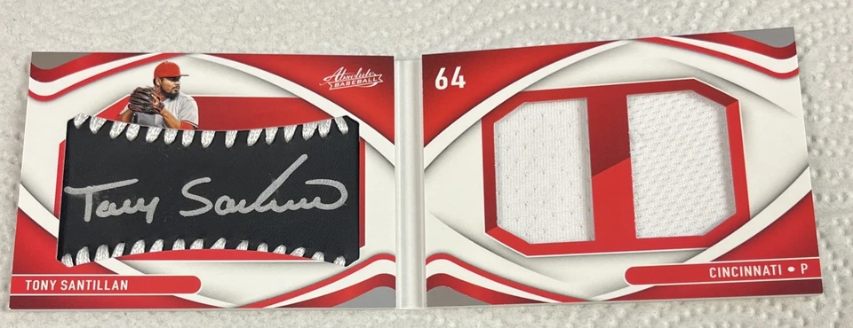 Tony Santillan 2022 Absolute Rookie Booklet Auto 46/99 - Image 1 of 1