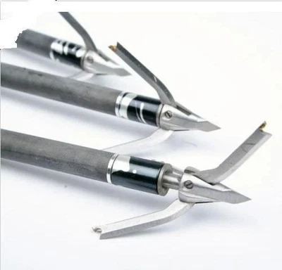 6PK Rocket arrow heads meat seeker arrow broadheads tips 100gr 3 blades hunting - Image 1 of 4