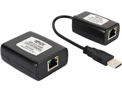 Tripp Lite B203-104-PNP 4-Port Plug-and-Play USB 2.0 over Cat5/Cat6 Extender Hub - Image 1 of 4