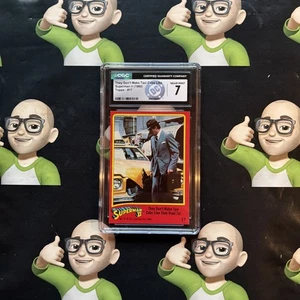 Superman II #17~CGC 7~NM~Topps~🏷️CUSTOM LABEL🏷️~🔥HIGHEST GRADE🔥TOP POP🔥 - Picture 1 of 16