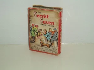 Vintage Enid Blytons "The Secret Seven" Kartenspiel von Pepys. 1955. - Bild 1 von 12