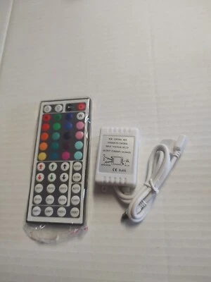 24 Key Wireless IR Remote Controller For 10M RGB LED Strip Light DC 24V 6A - Image 1 of 4
