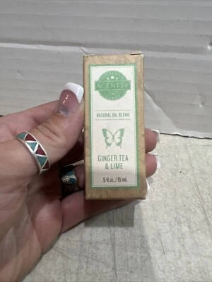 Scentsy имбирный чай и лайм натуральное эфирное масло для диффузора новый 0,5 унц. - Изображение 1 из 2