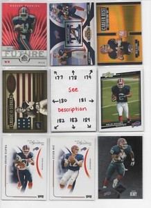 Buffalo Bills ** Serial #'d  Rookies  Jersey  Auto *** EVERY CARD IS A GOOD CARD