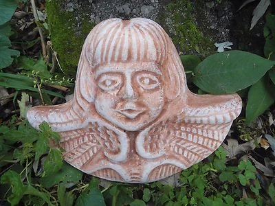 Niña Ángel Placa Plástico Molde Yeso Hormigón Molde 9" x 7" x hasta 2.5" Foto 1 de 3