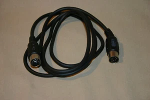 HOSA MIDI 5 PIN AUDIO CABLE 5' PLASTIC ENDS NEW - Picture 1 of 3