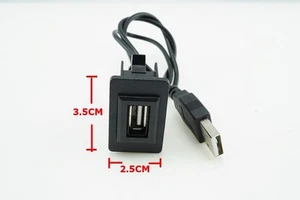 HONDA CITY 2014 PORT USB IN SOCKET AND CABLE SIZE 2.5 X 3.5 cm - Picture 1 of 7