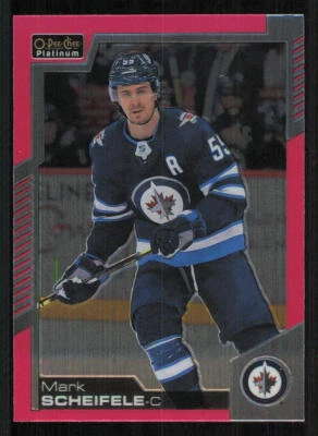 2020-21 O-Pee-Chee Platinum Matte Pink #137 Mark Scheifele - Image 1 of 2