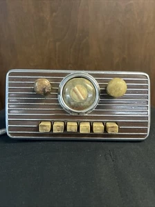 Motorola Dash Mount Radio Head w PB 1930s GM RARE Chevrolet Buick GM MoPar USA - Picture 1 of 24
