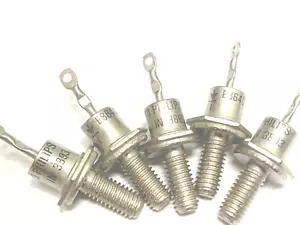 5 Pieces - 1N3893 Diode Standard 400V 12A Chassis DO-203AA | FREE US Shipping - Picture 1 of 1