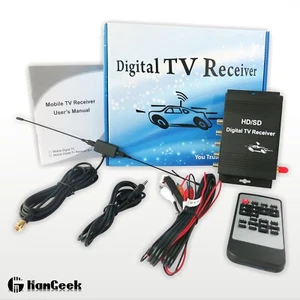 HD/SD Mobile USA TV Tuner Receiver Car Digital Box ATSC 4-ch 50-810MHz - Picture 1 of 8