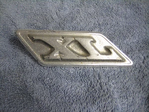 NOS 1969 ? 1970 Ford Galaxie XL Aluminum Raised Letter Emblem  - Picture 1 of 4