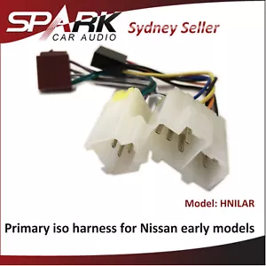 SP Primary ISO Harness Non SWC Adaptor For Nissan Patrol 1988-1999 GQ HNILAR - Picture 1 of 2