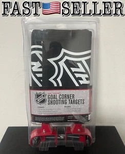 Franklin Sports NHL Hockey Goal Corner Shooting Targets, 4Pcs (Black) NEW! - Picture 1 of 11