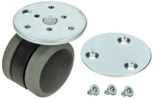 NILFISK FRONT WHEEL KIT 1471040500 FOR EXTREME KING POWER GENUINE - Picture 1 of 2