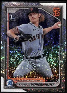 Carson Whisenhunt 027/299 2024 Bowman Chrome Prospects Speckle San Francisco - Picture 1 of 2