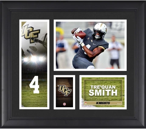Tre'Quan Smith UCF Knights Framed 15" x 17" Player Collage Cover
