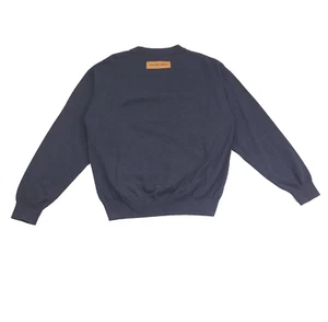 Louis Vuitton Herren Virgil Abloh S Uniformen schwarz Reverse Label Pullover authentisch - Bild 1 von 8