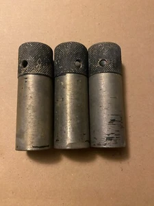 3 Black BMX Freestyle 4.25" Pegs 3/8" Axle BMX Freestyle Pegs Black Vtg 20 24 - Picture 1 of 7